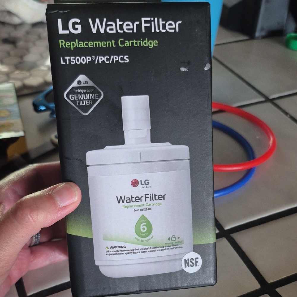 LG LT500P Water Filter Cartridge - White
